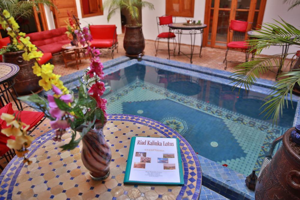Riad Kalinka Lotus Marrakesh Luaran gambar